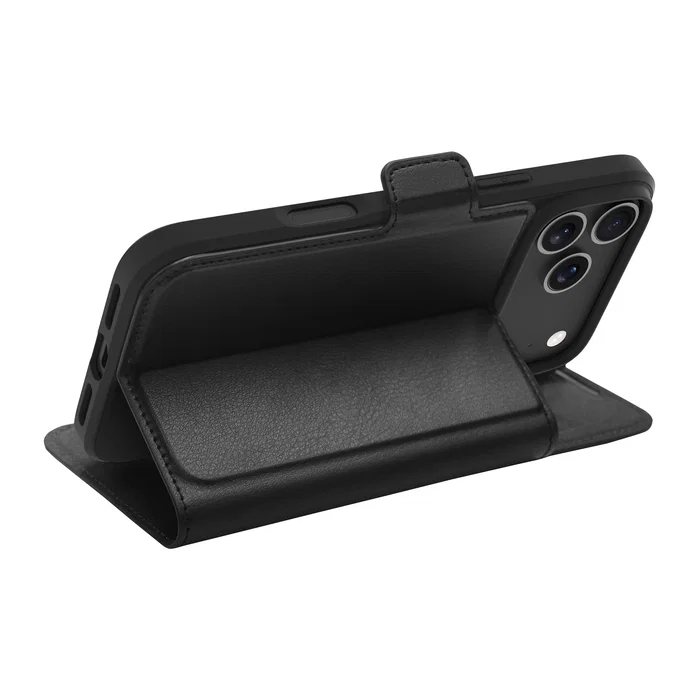 Dbramante1928 Oslo Pro Funda con Tapa para Teléfono Móvil Compatibilidad con MagSafe Plástico Negro para Apple iPhone 17 Pro Max