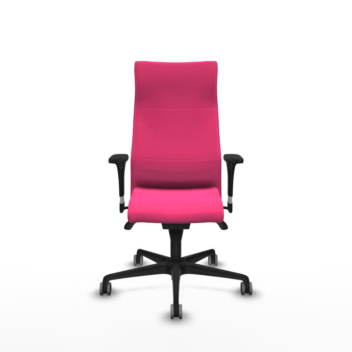 PIQUERAS Y CRESPO Sillón Albacete Rosa con Mecanismo Sincro y Brazos 1D PIQUERAS Y CRESPO Sillón Albacete Rosa con Mecanismo Sincro y Brazos 1D