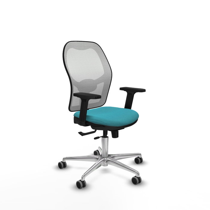 PIQUERAS Y CRESPO Silla de oficina Jorquera Turquesa y Blanco PIQUERAS Y CRESPO Silla de oficina Jorquera Turquesa y Blanco