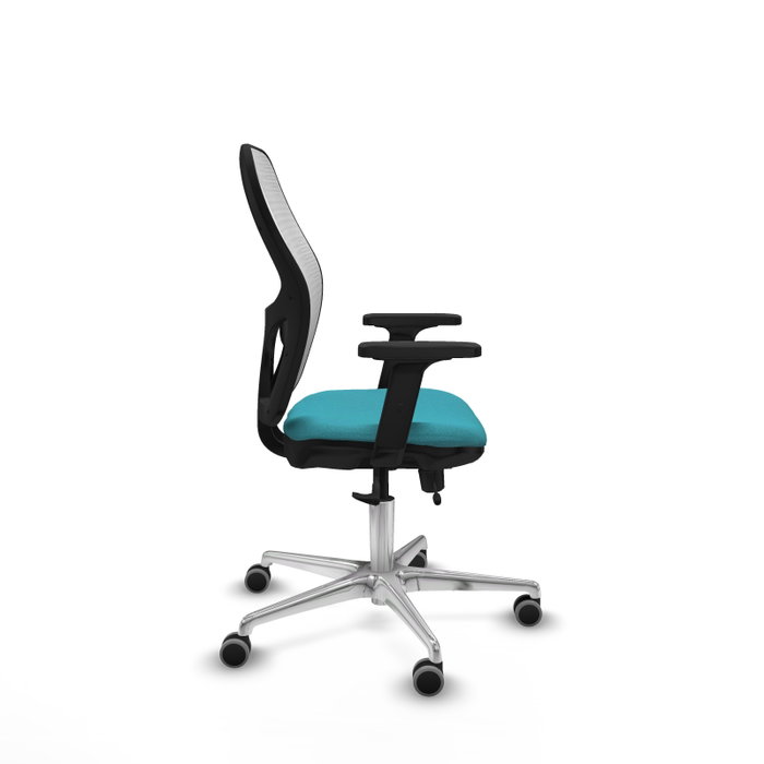 PIQUERAS Y CRESPO Silla de oficina Jorquera Turquesa y Blanco PIQUERAS Y CRESPO Silla de oficina Jorquera Turquesa y Blanco