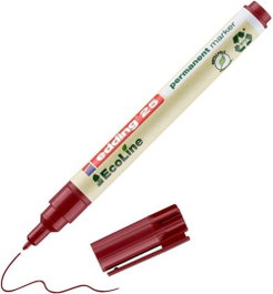 EDDING Rotulador Ecoline E25 Rojo Pack de 10