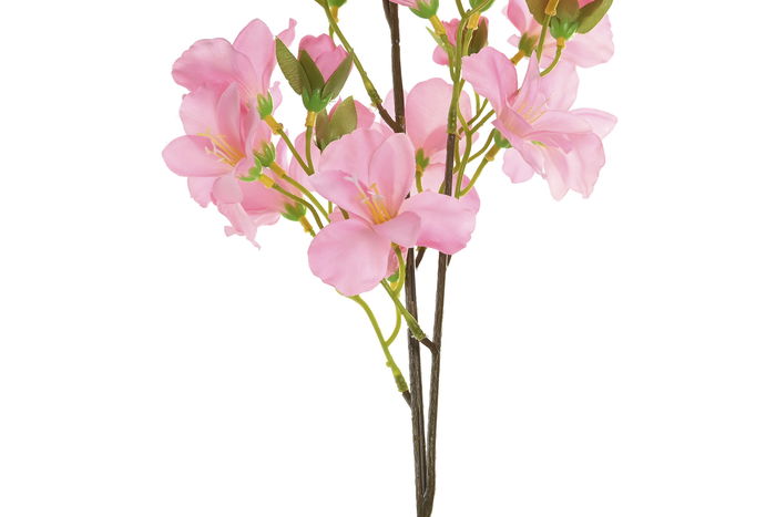 DKD Home Decor Flor Rosa Blanco 20 x 90 x 20 cm (24 Unidades)