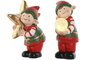 DKD Home Decor Figura de Elfo en Cerámica con LED (Surtido) de 20 cm