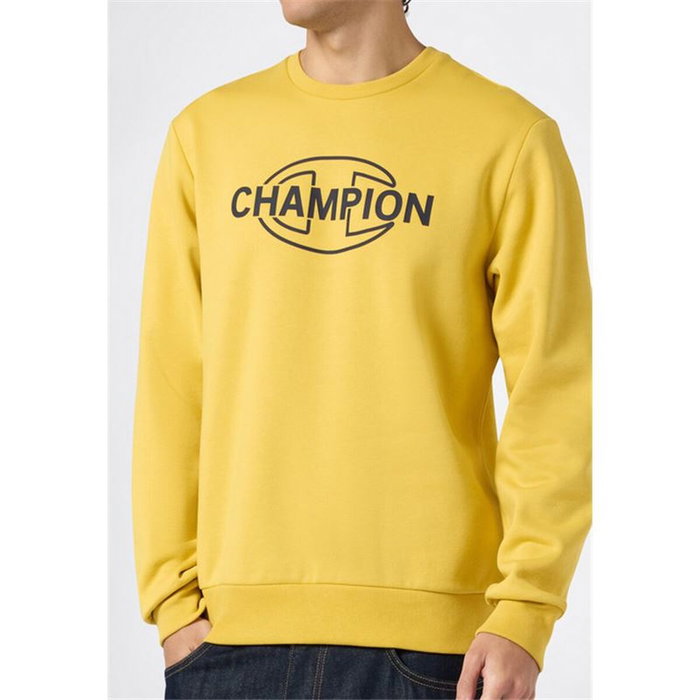 Sudadera sin Capucha Hombre Champion Graphic Shop Amarillo
