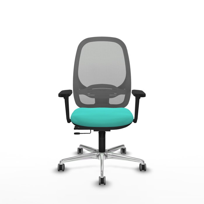 PIQUERAS Y CRESPO Silla de oficina Cilanco Turquesa y Gris PIQUERAS Y CRESPO Silla de oficina Cilanco Turquesa y Gris