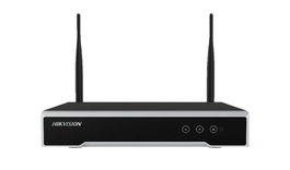 Hikvision DVR WiFi Mini - Grabador de Video 8 Canales 1080p H.265+ Compatible con Cámaras IP, 4 MP, 1 HDD, App Hik-Connect