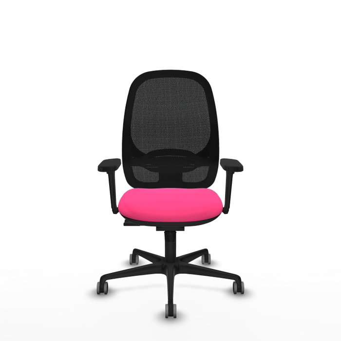 PIQUERAS Y CRESPO Silla de oficina Cilanco Rosa y Negro PIQUERAS Y CRESPO Silla de oficina Cilanco Rosa y Negro