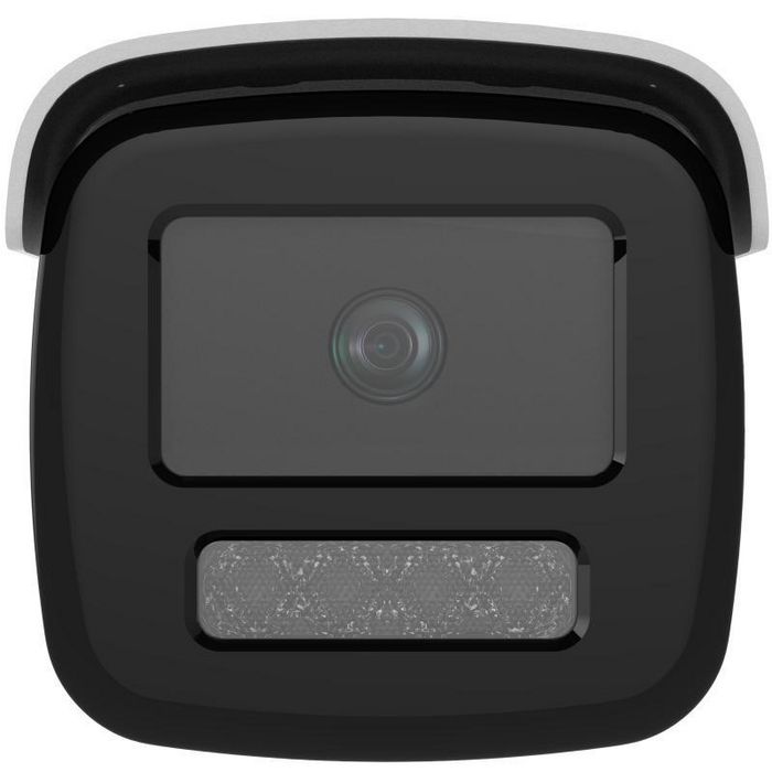 Hikvision Cámara IP Bullet 8MP 4K ColorVu Smart Hybrid Light 2.8mm WDR IP67 12V/PoE Audio Alarma 60m