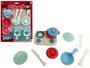 Rama Cocina Chef con accesorios para niños, juego de imitación, dimensiones 25.5x34.5x3 cm