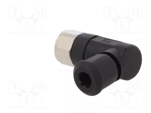 HARTING Conector M8 Hembra 3 Pines 90° IP67