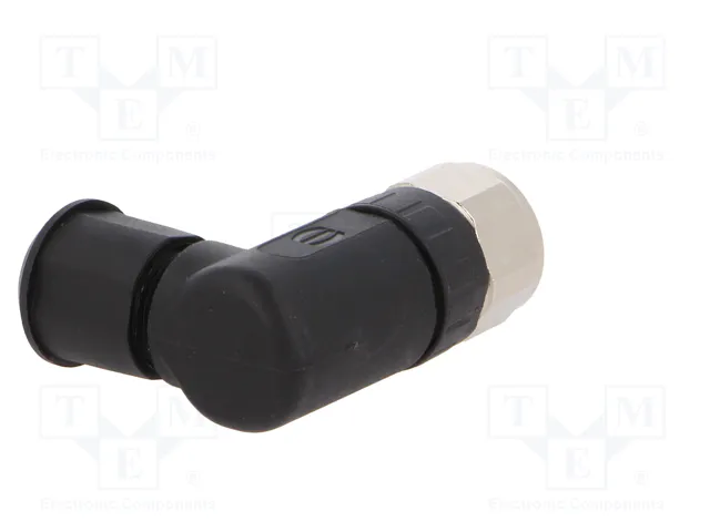 HARTING Conector M8 Hembra 3 Pines 90° IP67