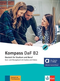 KLETT Kompass DaF B2 libro del alumno y de ejercicios - edición híbrida allango