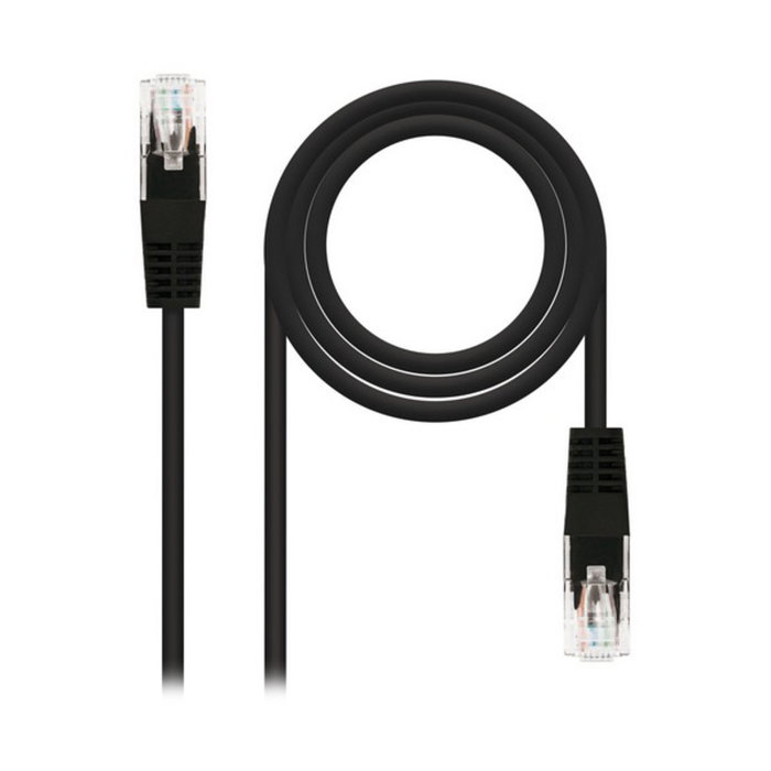 Nanocable Latiguillo de Red RJ45 Cat5e UTP AWG24 0,5m Rojo