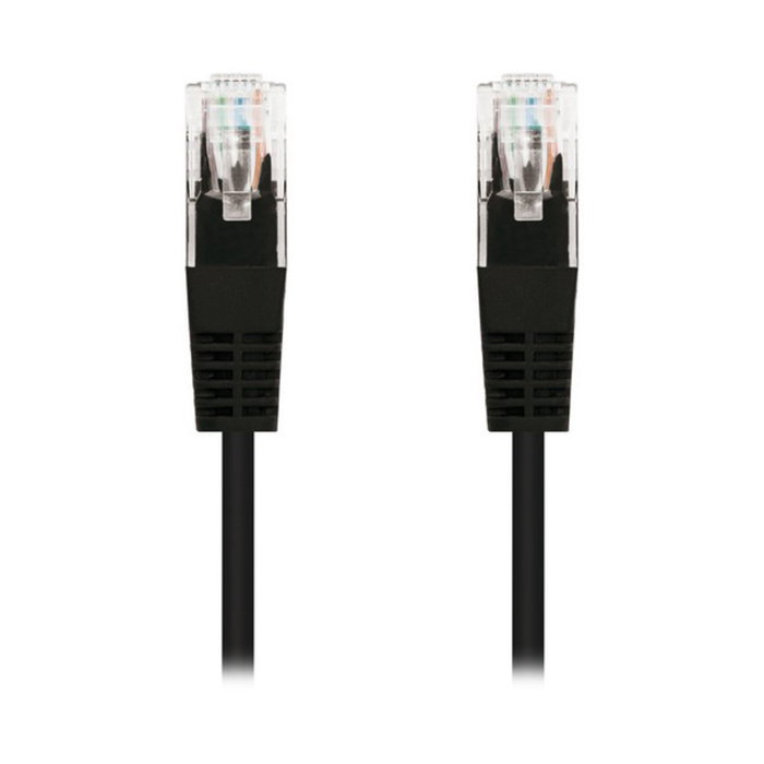 Nanocable Latiguillo de Red RJ45 Cat5e UTP AWG24 0,5m Rojo