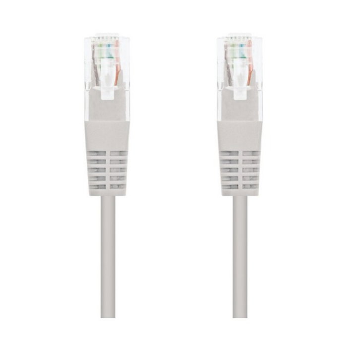 Nanocable Latiguillo de Red RJ45 Cat5e UTP AWG24 0,5m Rojo