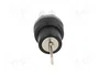ABB Interruptor rotativo con llave 22mm Negro