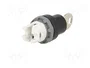ABB Interruptor rotativo con llave 22mm Negro