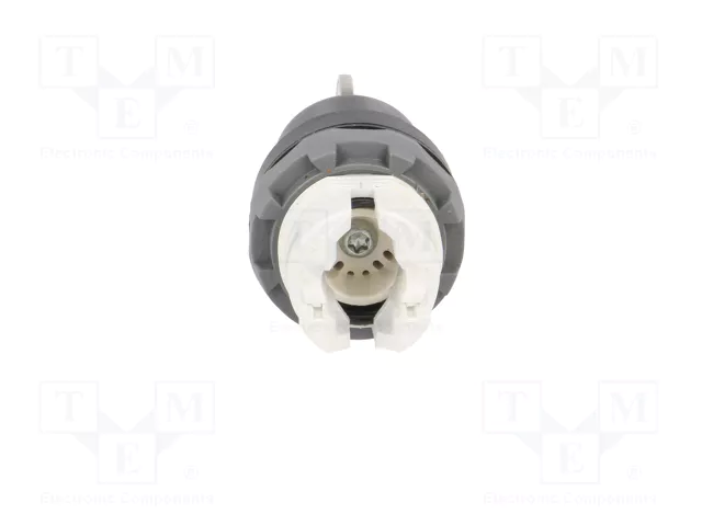 ABB Interruptor rotativo con llave 22mm Negro