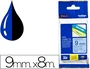 Brother TZe-521 Cinta laminada 9mm x 8m Azul/Negro