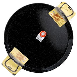 Garcima La Ideal Paellera Esmaltada 19 Raciones Diámetro 60 Cm (4 Unidades) Antiácida Apta Gas Leña Horno