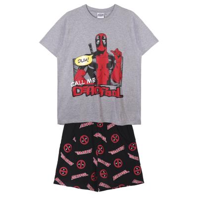 Pijama Deadpool Gris (Adultos) Hombre L Pijama Deadpool Gris (Adultos) Hombre L
