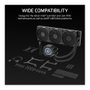 Corsair Nautilus 360 RS LCD Negro