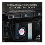 Corsair Nautilus 360 RS LCD Negro