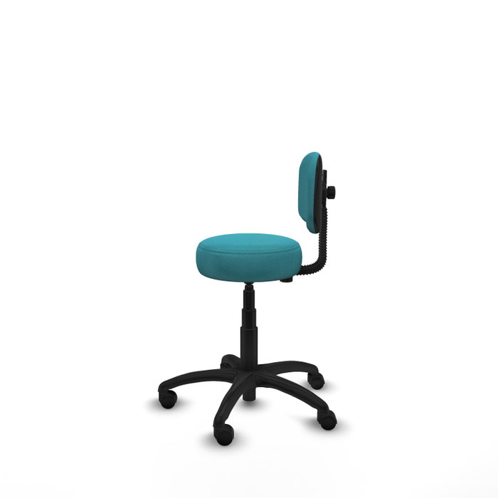 PIQUERAS Y CRESPO Silla Llanos giratoria turquesa PIQUERAS Y CRESPO Silla Llanos giratoria turquesa