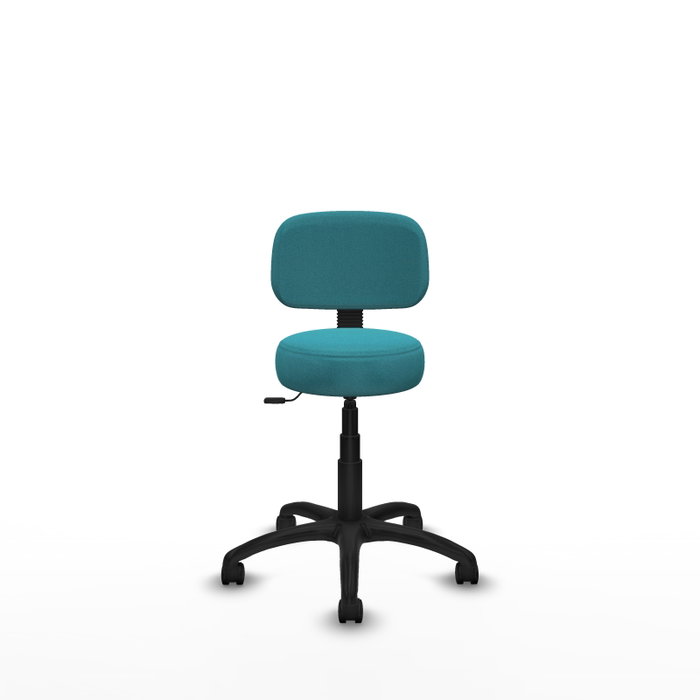 PIQUERAS Y CRESPO Silla Llanos giratoria turquesa PIQUERAS Y CRESPO Silla Llanos giratoria turquesa