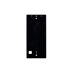2N Placa trasera para 2 módulos para IP Verso, Negro