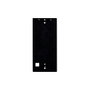 2N Placa trasera para 2 módulos para IP Verso, Negro