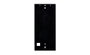 2N Placa trasera para 2 módulos para IP Verso, Negro