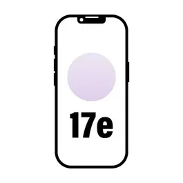 Apple iPhone 17e Smartphone 256GB, Pantalla 6.1", Chip A19, Cámara de 48 MP, Batería de 26h, 5G, Resistencia IP68, Color Rosa Palo