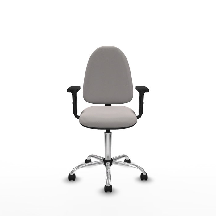 PIQUERAS Y CRESPO Silla de oficina Aýna Blanca con Brazos 2D PIQUERAS Y CRESPO Silla de oficina Aýna Blanca con Brazos 2D