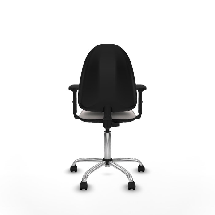 PIQUERAS Y CRESPO Silla de oficina Aýna Blanca con Brazos 2D PIQUERAS Y CRESPO Silla de oficina Aýna Blanca con Brazos 2D