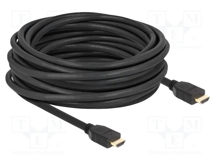 DeLOCK Cable HDMI de alta velocidad 8K 60 Hz 10 m Negro DeLOCK Cable HDMI de alta velocidad 8K 60 Hz 10 m Negro