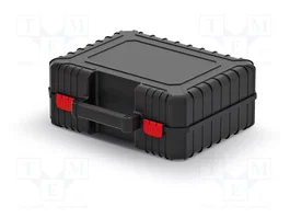 KISTENBERG Maleta para herramientas HEAVY con espuma, negro