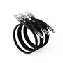 Intenso Pack de 3 Cables USB-A a USB-C 60W (0,5m + 2x 2,0m) Negro