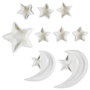 Home Deco Factory Vajilla 9 Piezas Estrellas Mirage