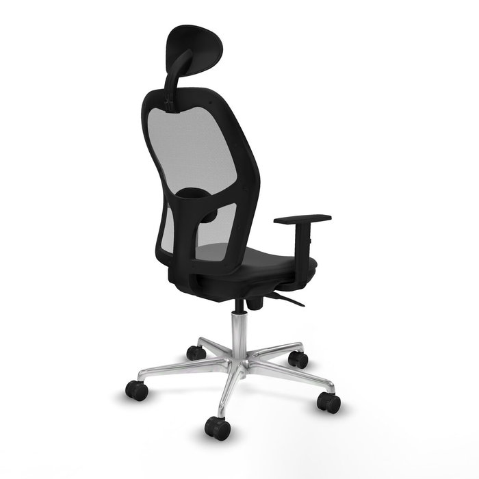 PIQUERAS Y CRESPO Silla de oficina Jorquera Gris con mecanismo Sincro