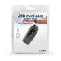 Gembird FD2-SD-1 Mini lector/escritor de tarjetas USB 2.0 Negro