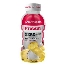 NUTRISPORT Batido Protein Zero Piña-Coco 330 Ml 12 Botellas