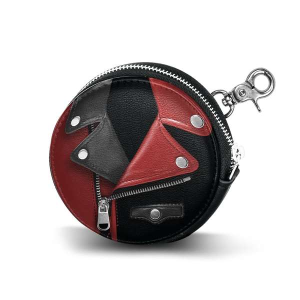 Karactermania Monedero Cookie Jacket Harley Quinn DC Comics Negro