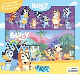 PHIDAL EDITIONS Bluey (Libro+Juego de mesa) (Contacto a la diversión)