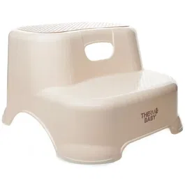 Thermobaby Taburete doble AABAY58622 Moka y sal marina a partir de 18 meses