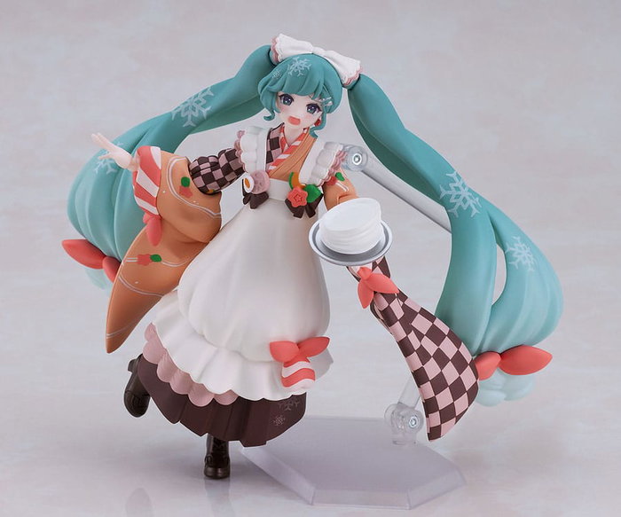 Character Vocal Series 01: Hatsune Miku Figura Figma Snow Miku: Winter Delicacy Ver. 14 cm