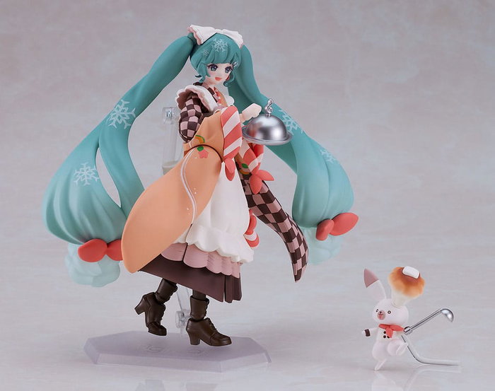 Character Vocal Series 01: Hatsune Miku Figura Figma Snow Miku: Winter Delicacy Ver. 14 cm