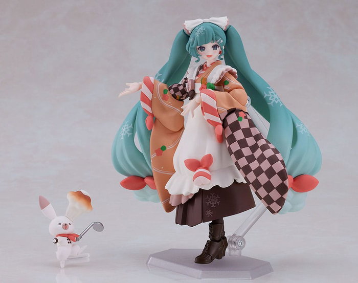 Character Vocal Series 01: Hatsune Miku Figura Figma Snow Miku: Winter Delicacy Ver. 14 cm