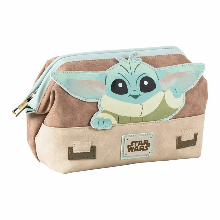 Cerdá Neceser de Aseo Viaje Grogu The Mandalorian Beige Cerdá Neceser de Aseo Viaje Grogu The Mandalorian Beige