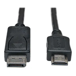 Tripp Lite P582-003 Cable Adaptador DisplayPort Macho a HDMI Macho, 0.91 m / 3 pies, 1080p, Audio, HDCP, Negro